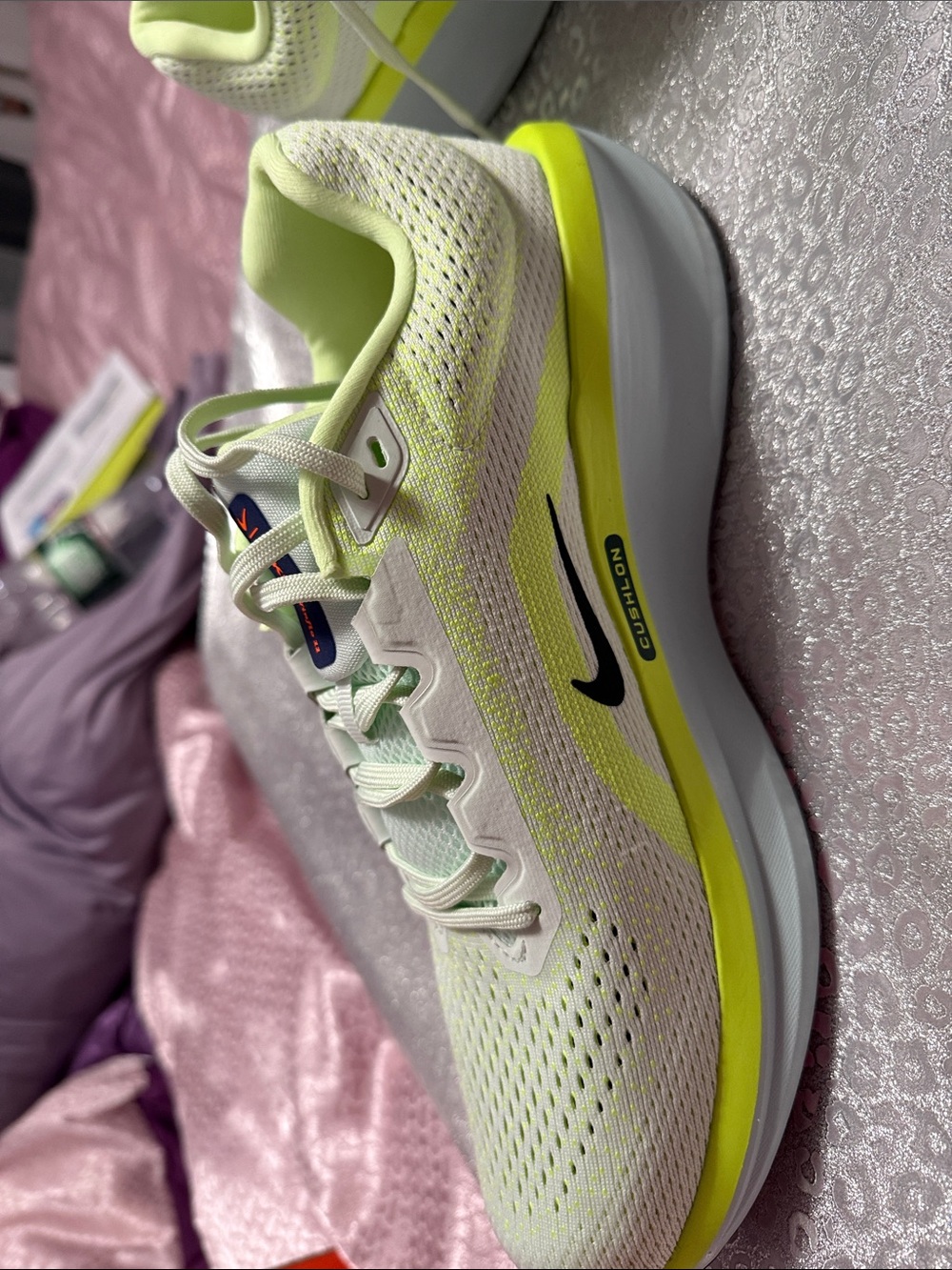 Nike Women's Running Sneakers - Light Lime/Neon Yellow